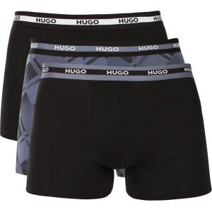 HUGO Комплект три - мъжки боксерки HUGO многоцветни HUGO | Cheren Mnogotsveten | МЪЖЕ | M - zoot - 116,35 лв