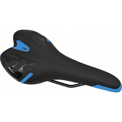 Sedlo na kolo pánské DDK MTB černo-modré 130x270 mm