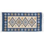 Multidecor Двулицев ориенталски килим KILIM 80x150 см син/бежов (MU0019)