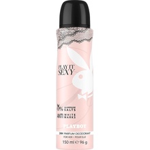 Playboy Play It Sexy 150 ml deodorant sprej pro ženy DEO
