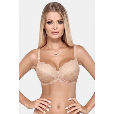 PariPari podprsenka Katia vyztužená s vyjímatelnými vycpávkami béžová – Zboží Dáma