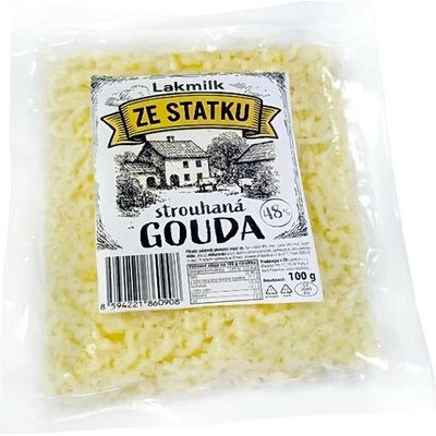 Lakmilk Gouda 48% strouhaná 100 g