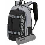 MEATFLY Раница Meatfly Basejumper Grey Heather / Black 22 L | Черна | Обем 22 L Meatfly | Cheren | Момчешки | ONE SIZE