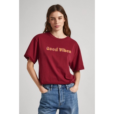 Pepe Jeans dámské tričko Connie červená