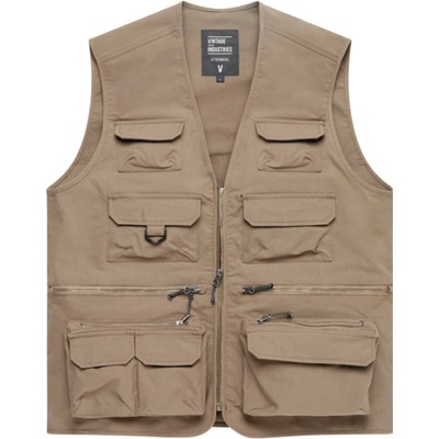 Vintage Industries Legend rybárska vesta béžová