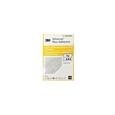 ADVANCED MEDICAL Krytí NEADHER Silvercel Hydroalginate 5 x 5 cm 10 ks