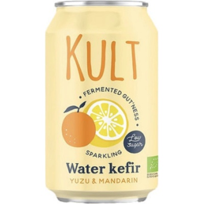 Kult Kefir Vodní kefír s příchutí mandarinka a yuzu 330 ml – Zboží Dáma