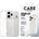 Panzer Гръб Care by PanzerGlass за iPhone 17 Pro, Flagship Case Urban Explorer Star Lit w. White MagSafe