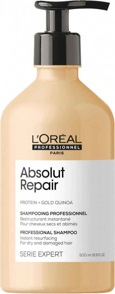 Tohle je absolutní vítěz srovnávacího testu - produkt L'Oréal Expert Absolut Repair Gold Quinoa Shampoo 300 ml