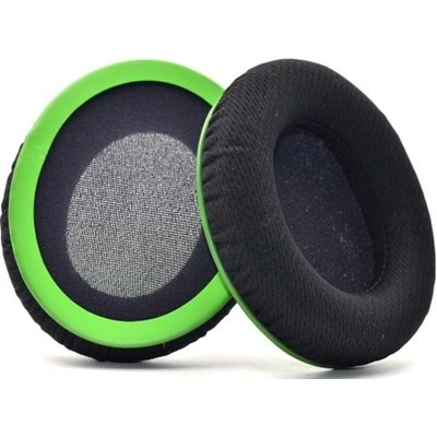 eses náhradní náušníky pro sluchátka Kingston HyperX Stinger Core černo zelené látkové – Zbozi.Blesk.cz