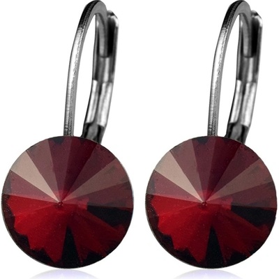 Šperky4U ocelové náušnice siam Red NBSS08-SR