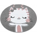 Makro Abra PETIT kočka šedý