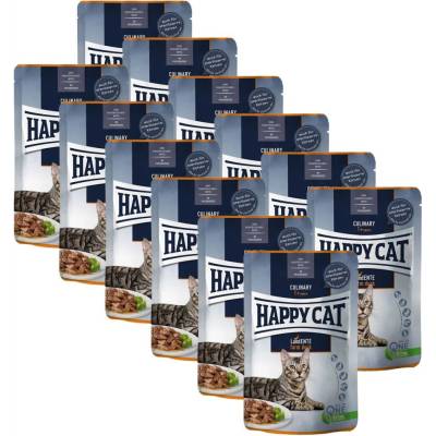 Happy Cat Meat In Sauce Culinary Land-Ente 12 x 85 g