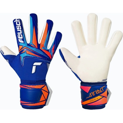 Reusch Attrakt Gold X NC sharp blue/white/shocking orange