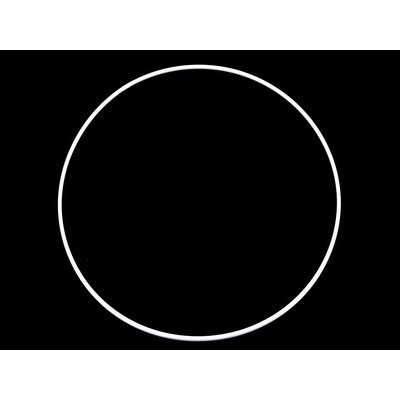 Kovový kruh na lapač snů Ø25 cm Bílý – Zboží Dáma