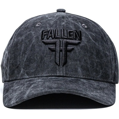 FALLEN Insignia Curve Black Enzym /Black BLACK ENZYM -BLACK