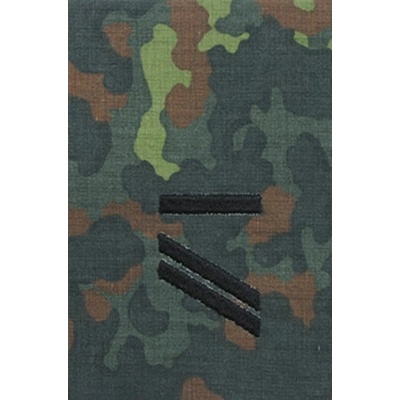 Bundeswehr Výložky BW OBERGEFREITER FLECKTARN/čierne vyšitie