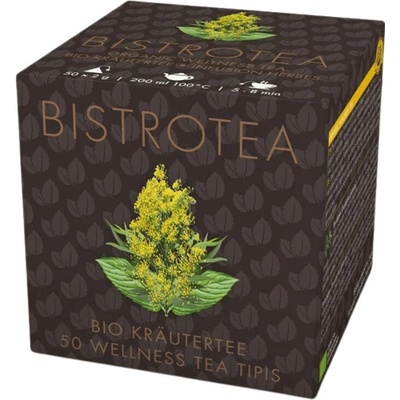 Bistrotea Tipis Wellness bylinky s medom BIO bylinkový čaj 50 x 2 g
