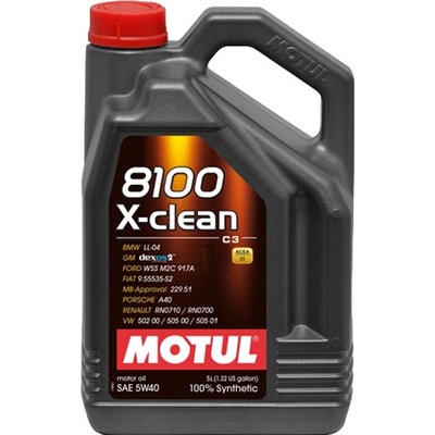 Motul 8100 X-clean 5W-40 5 l