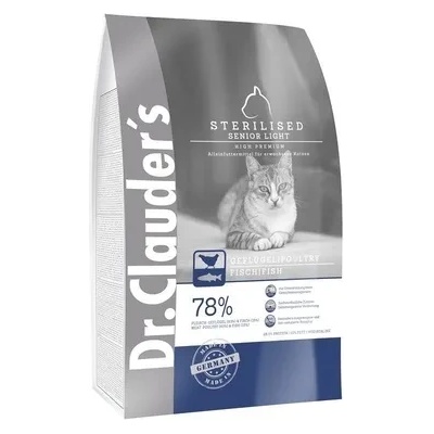 Dr.Clauder's Cat Senior/Light Sterilized -суха храна за възрастни, кастрирани котки или котки с наднормено тегло 400гр