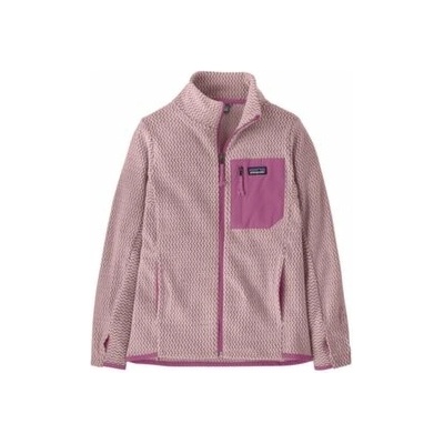 Patagonia R1 Air Full-Zip Jacket Kids ružová