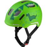 Alpina Детска каска за велосипед Alpina Kid's Ximo 2 Flash Bike helmet - Green Dino Matt - размер 49-54 cm (851-1912-0513)