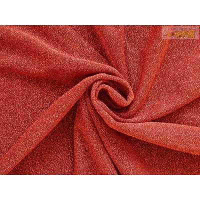 černá společenská látka 12 s červenými glittery