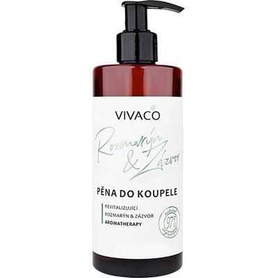 VIVACO Pěna do koupele Rozmarýn a Zázvor 300 ml