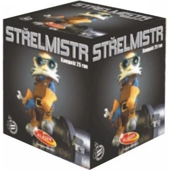 Kompaktní ohňostroj STŘELMISTR 25 ran 20 mm