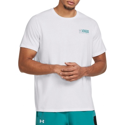 Under Armour Тениска Under Armour Bball Logo Court 1382850-100 Размер S