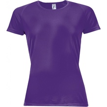 SOĽS Sporty Women Dámske funkčné triko SL01159 Dark purple