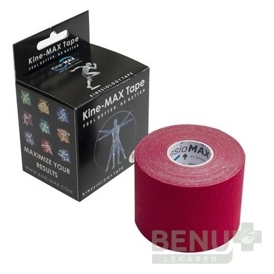 Kine-MAX Classic Kinesiology Tapetejpovacia páska červená 5 cm x 5 m