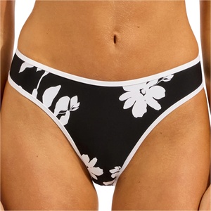 Seafolly Дамско бикини долнище Seafolly Mayflower High Leg Pant Bikini bottom - Black - размер 40 (EU) (150-6638-0115)