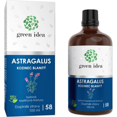 Topvet Green Idea Astragalus Kozinec blanitý bezliehová tinktúra 100 ml
