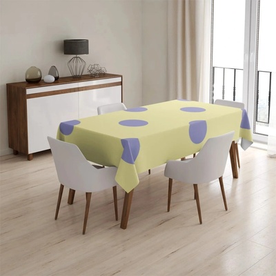 Sablio Obrus Fialové bodky 130x170 cm