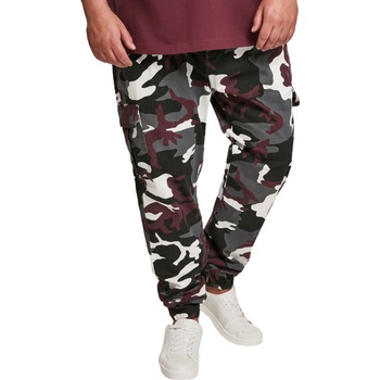 Urban Classics Мъжки панталони URBAN CLASSICS - Camo Cargo Jogging - wine camo - TB3137-wine camo