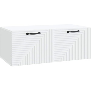 vidaXL Стенно монтиран ТВ шкаф Бяло 78, 5 x 41 x 30 см (898685)