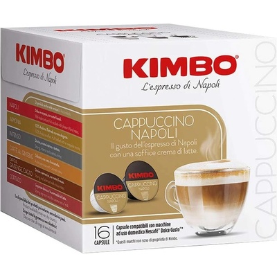 Kimbo Cappuccino NAPOLI do Dolce Gusto 16 ks