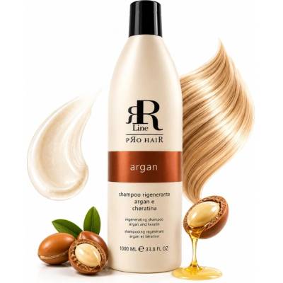 RR Argan Star šampon pro chemicky ošetřované vlasy 1000 ml