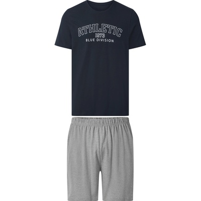 esmara Men pánské pyžamo navy modrá / šedá – Hledejceny.cz