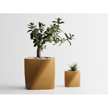 Кашпа Corba макси златен