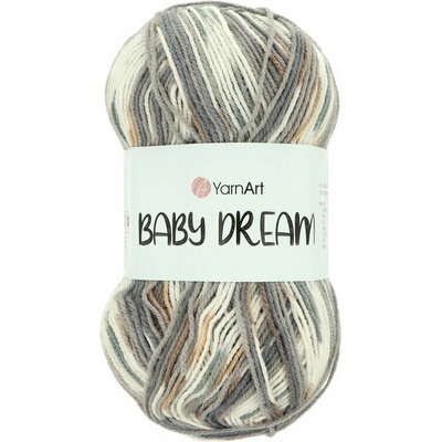 Yarnart Baby Dream 5244 sivo hnedá