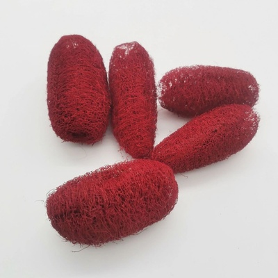 Luffa mini - vínová - SU0410