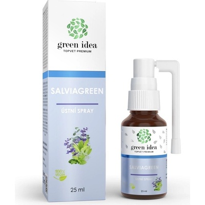 Topvet Green idea Salviagreen ústny spray 25 ml