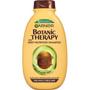 Garnier Botanic Therapy Подхранващ шампоан за суха и къдрава коса, 400 ml - baby