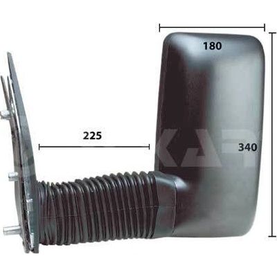 Vonkajżie spätné zrkadlo ALKAR 9219977
