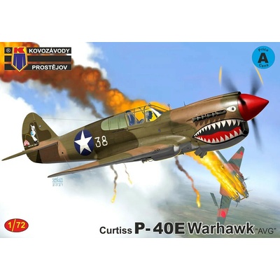 Kovozávody Prostějov P-40E Warhawk KPM0509 Kovozávody 1:72