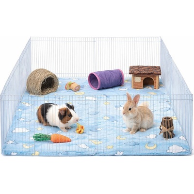JK ANIMALS ohrádka pre hlodavce 8 dielu 34,5 x 23 cm