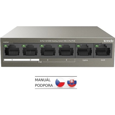 Tenda TEG1106P-4-63W