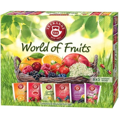 TEEKANNE World of fruits ovocná kolekcia čajov 6 x 5 sáčkov